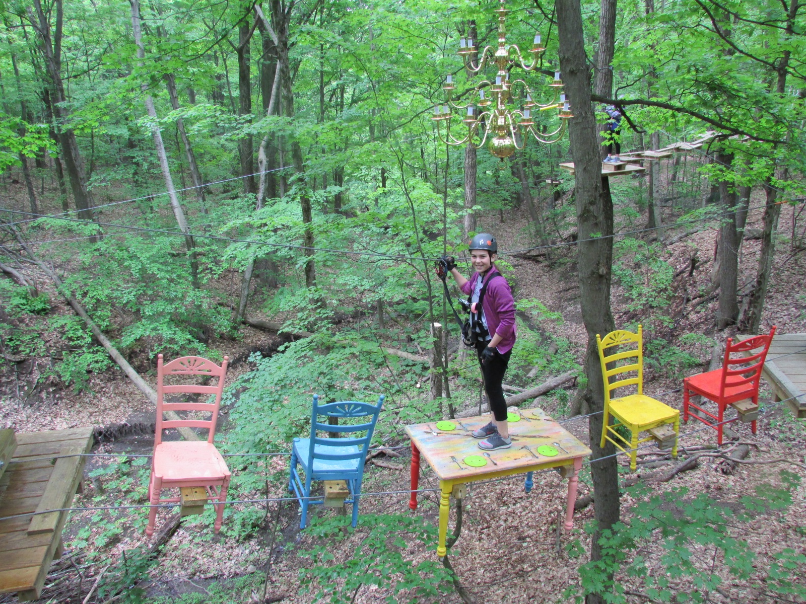 Treetop Zipline in Schenectady, NY Passes | NYzipline